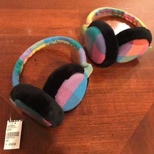New pair of Plaid earmuffs